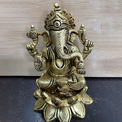 Ganesh ji Brass murti
